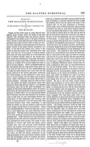 1840 The Haunted Homestead By Henry William Herbert Pts 1 2 3 In The Ladies Companion And Literary Expositor Aug Sept Oct