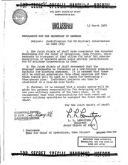 1962 US Joint Chiefs Of Staff Operation Northwoods Unclassified Document Bolsheviks NWO illuminati freemasons