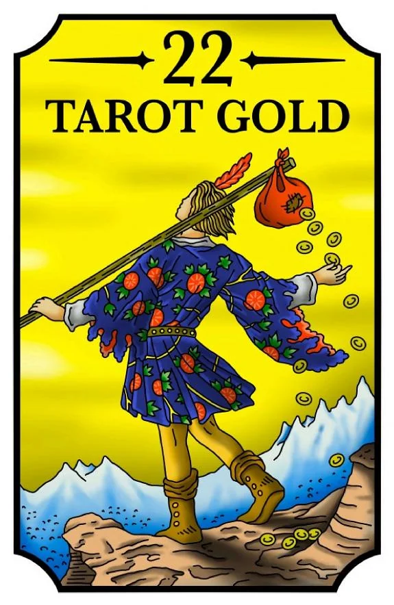 22 Tarot Gold