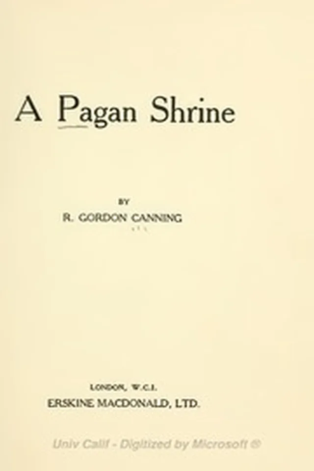 A Pagan shrine