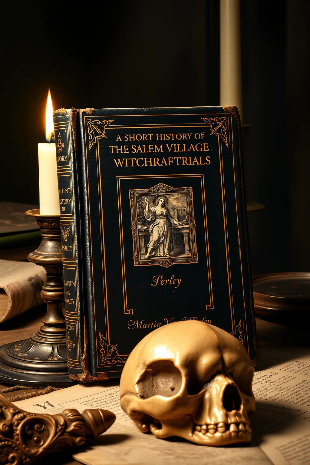 A short history of the Salem village witchcraft trials, illustrated by a ...