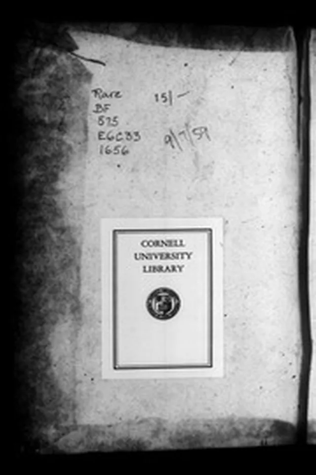 A treatise concerning enthusiasme, as it is an effect of nature: but is mistaken by many for either divine inspiration, ... 1656: Iss 201