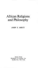 African Religions and Philosophy