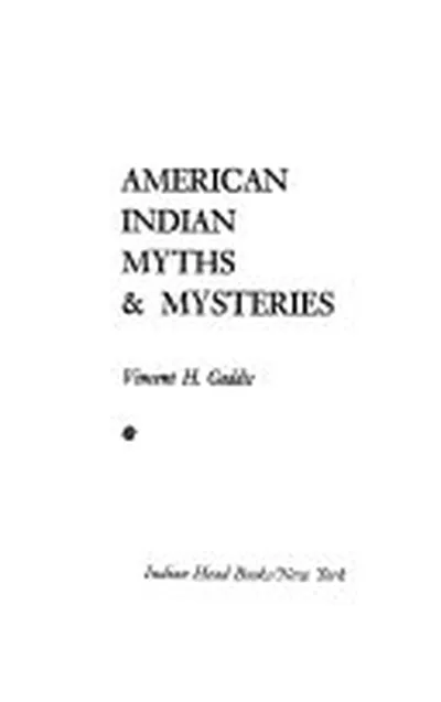 American Indian Myths & Mysteries — 