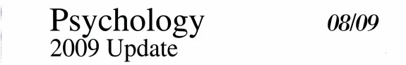 Annual Editions: Psychology 08/09 (2009 Update)