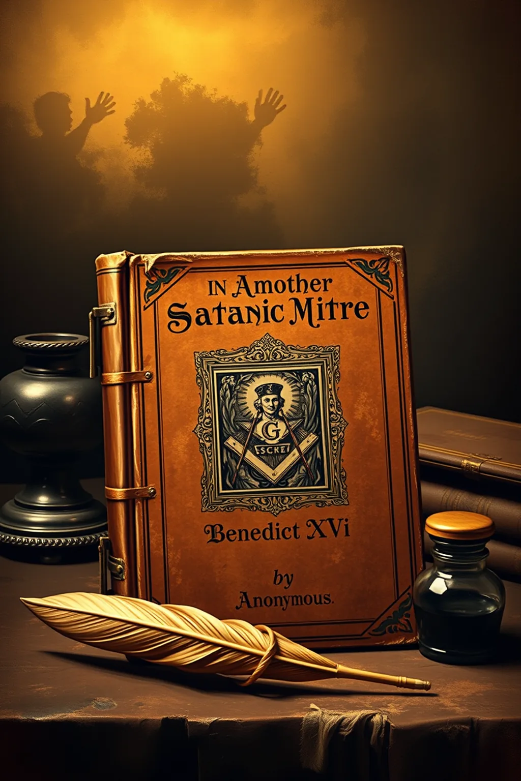 Another Satanic Mitre Benedict XVI nwo illuminati freemasons