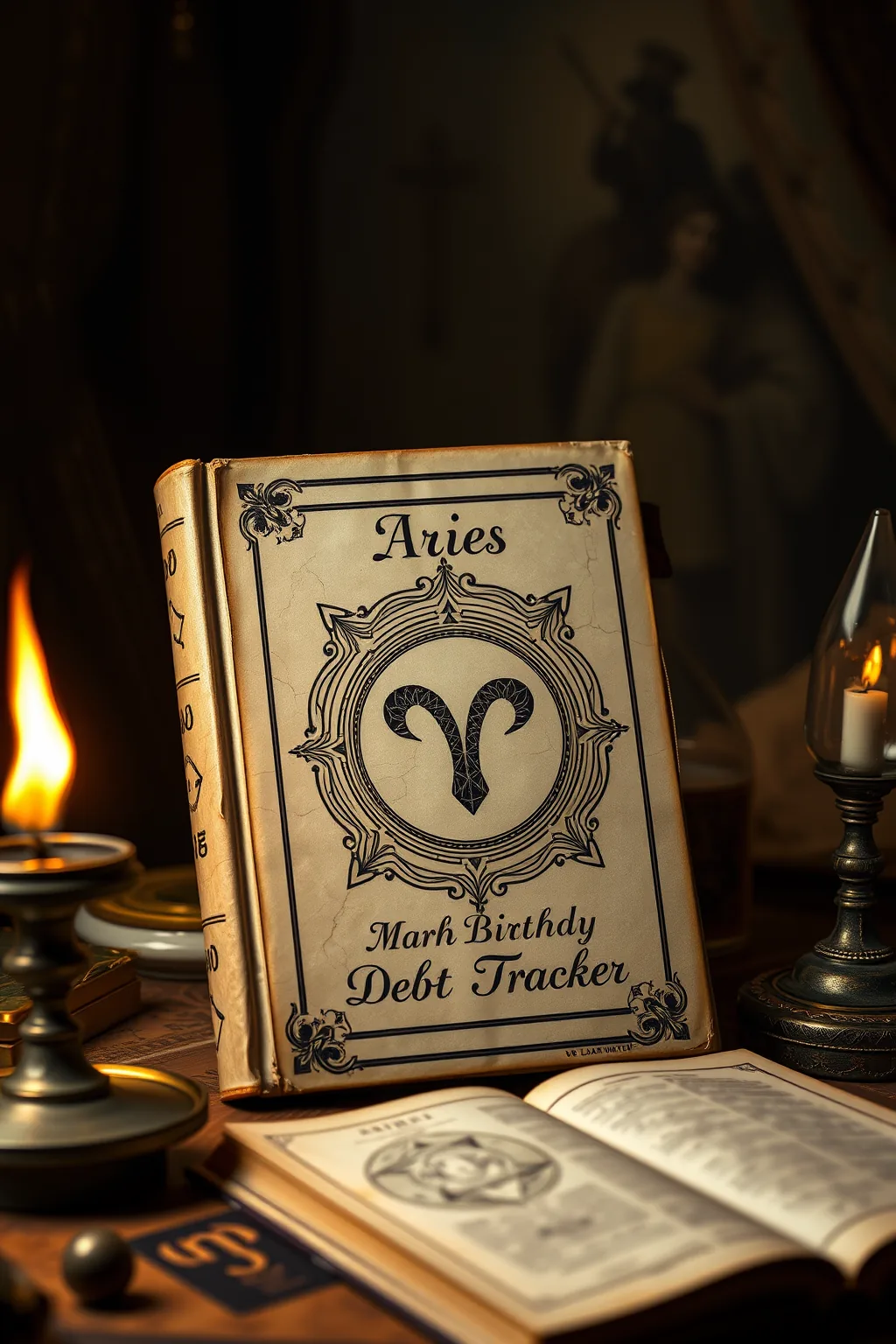 Aries Zodiac Sign Astrology T Shirt March April Birthday Debt Tracker — Astrology & Cosmology