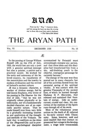 Aryan Path Vol. 6.12