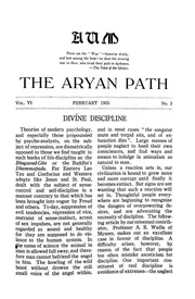 Aryan Path Vol. 6.2