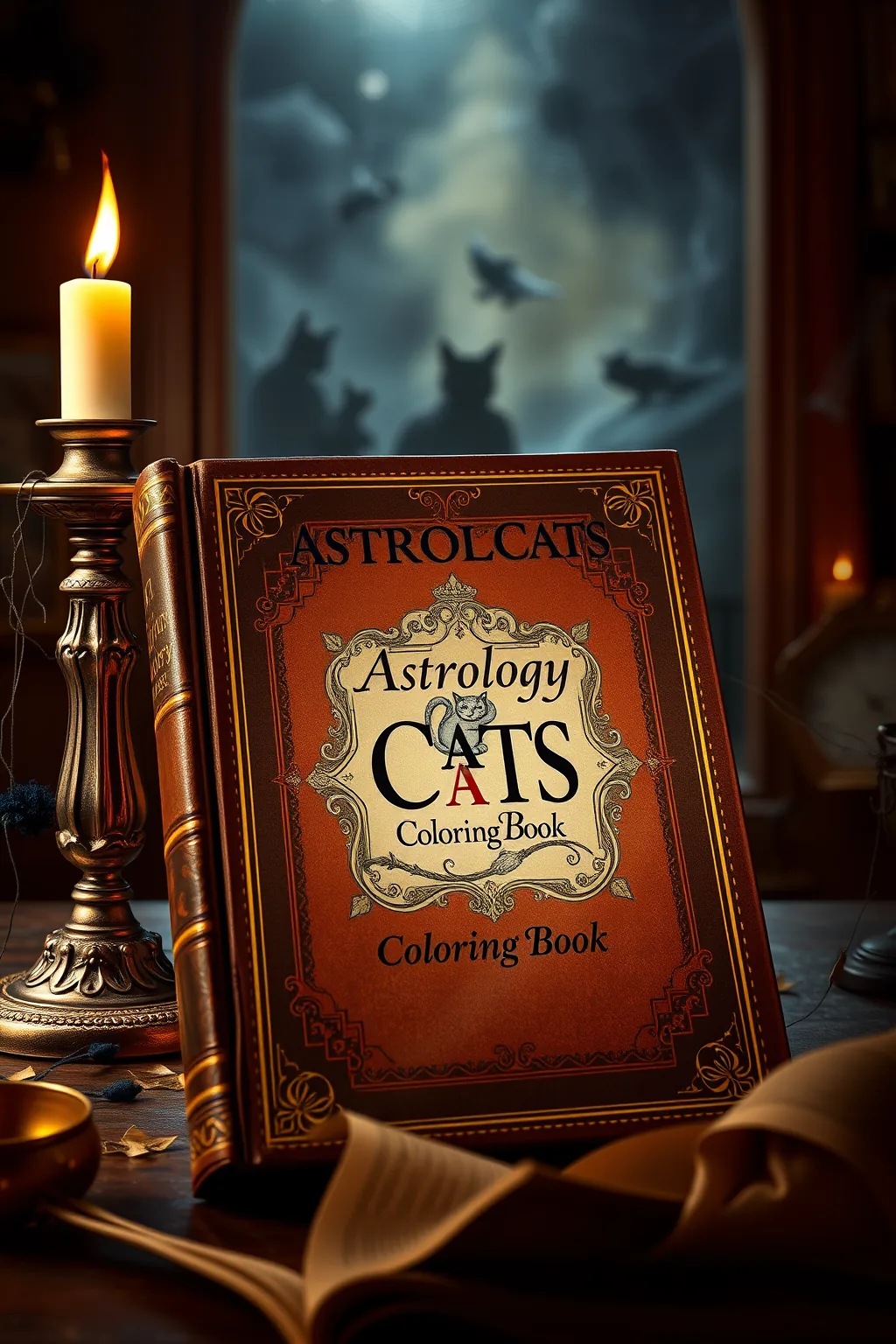Astrology Cats Coloring Book — Astrology & Cosmology