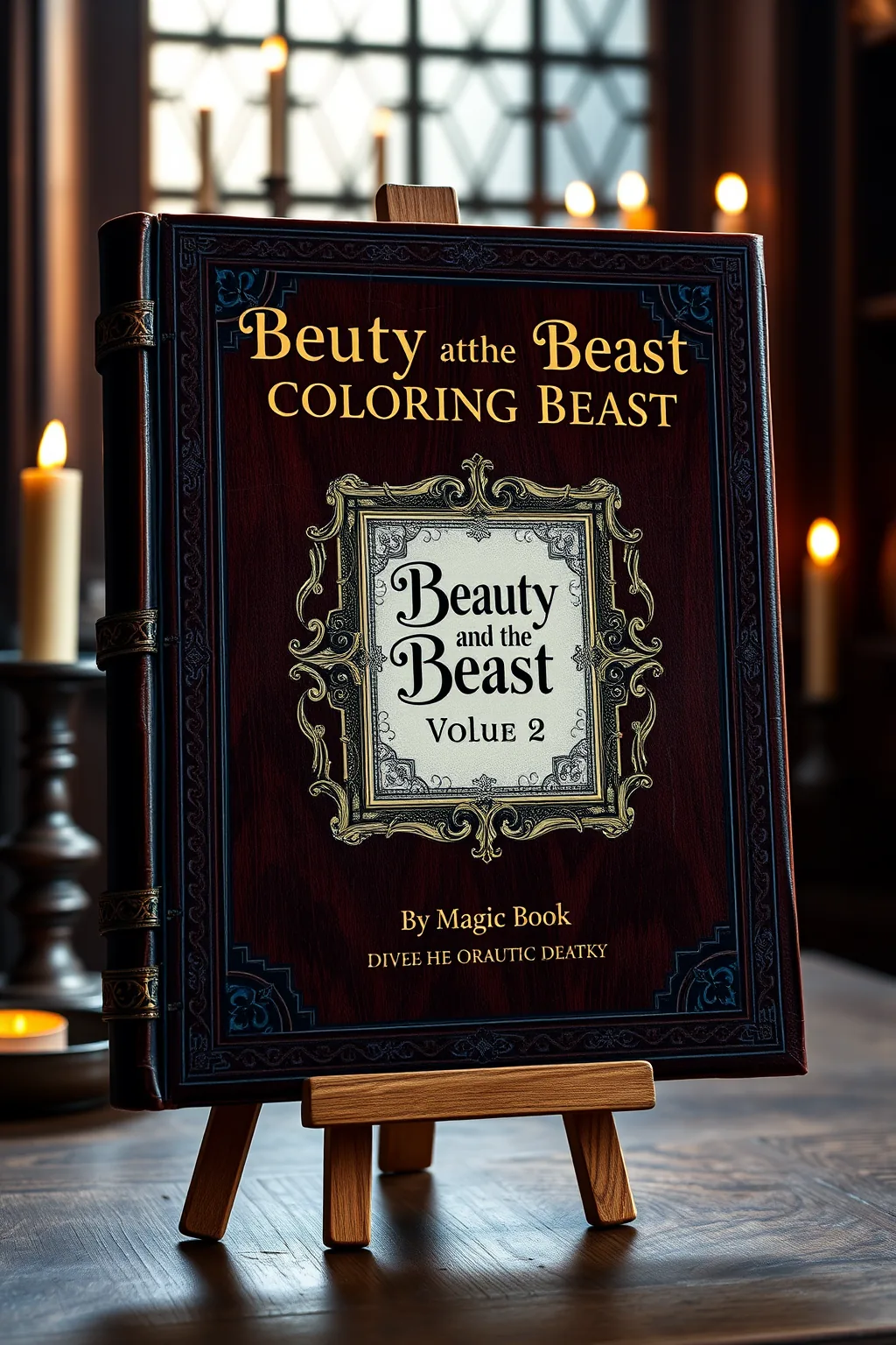 Beauty and the Beast Coloring Book Vol2