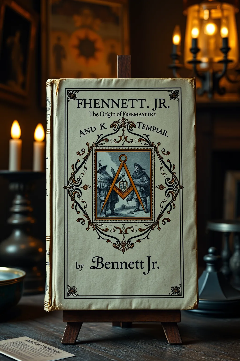 Bennett JR The Origin Of Freemasonry And Knights Templar 1907