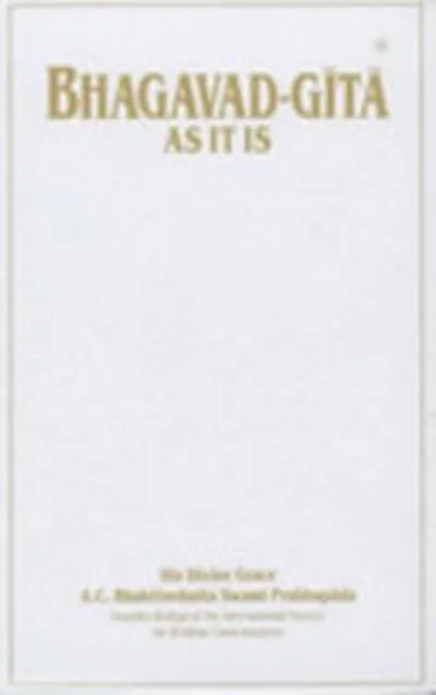 Bhagavad-Gita As It Is — 