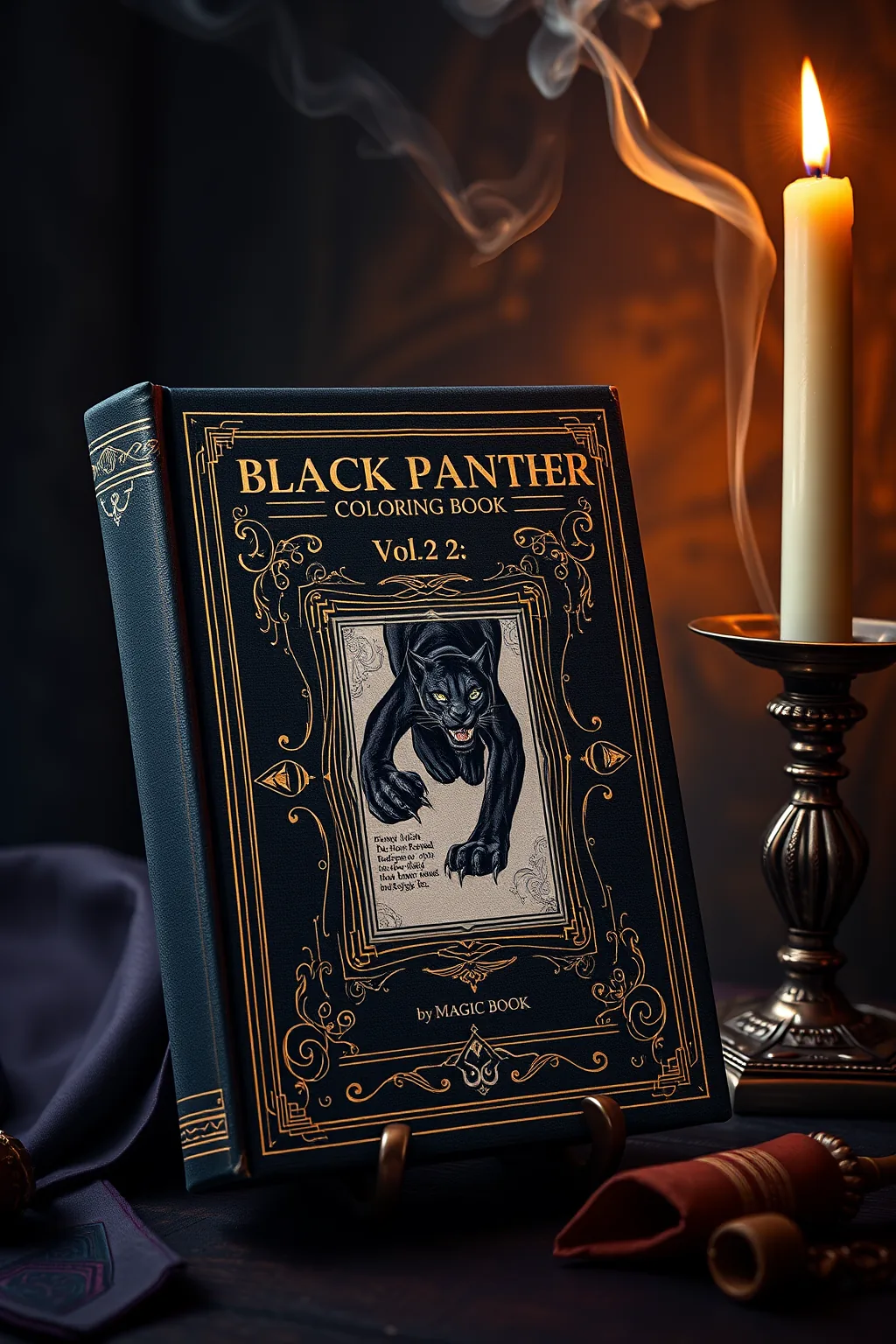 Black Panther Coloring Book Vol2 : Black Panther Coloring Book
