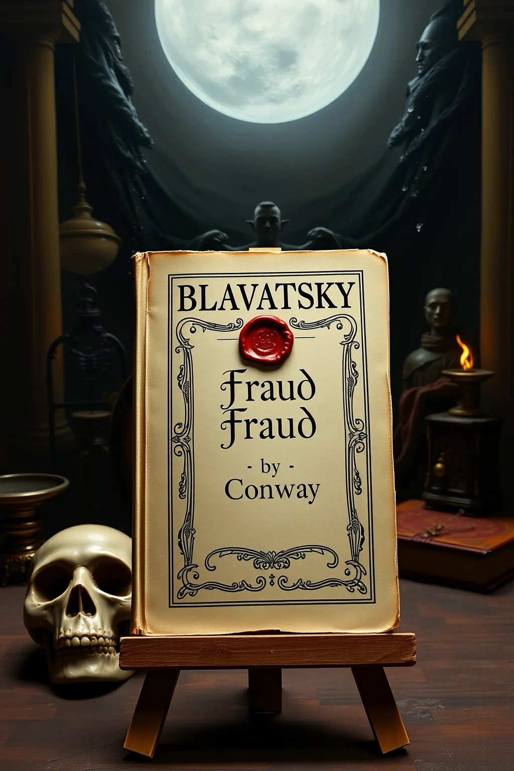 Blavatsky Fraud From Pilgramage Conway 1906 Theosophy Secret nwo illuminati freemasons