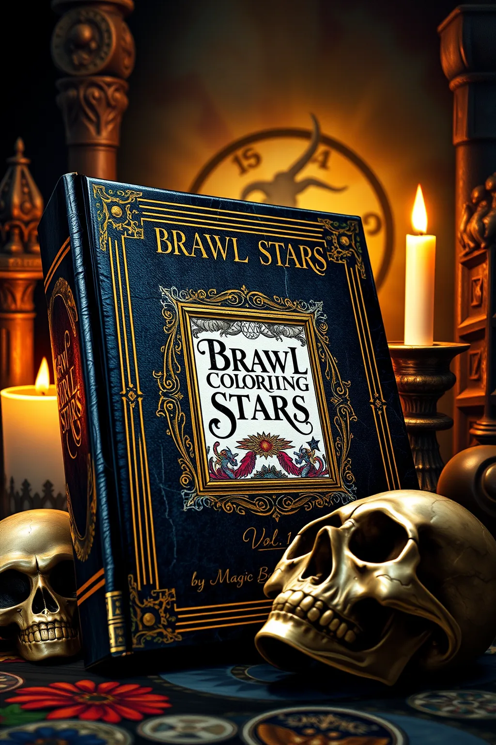 Brawl Stars Coloring Book Vol1