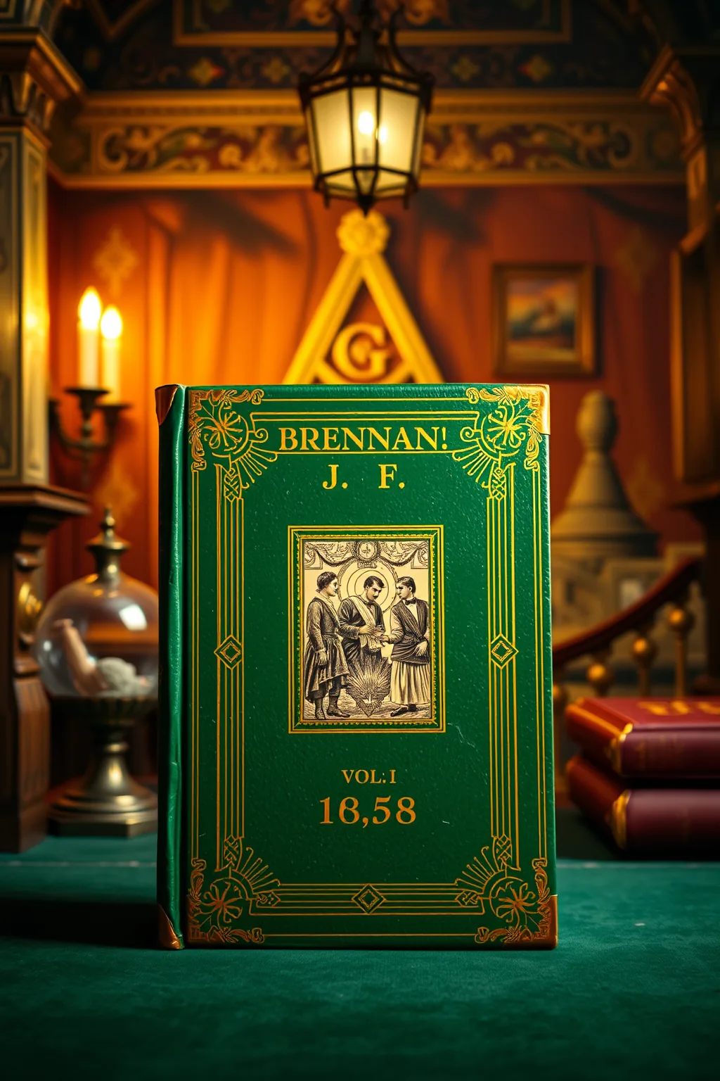 Brennan J F The American Freemason Monthly Magazine Vol I 1858 — Freemasonry & Secret Societies