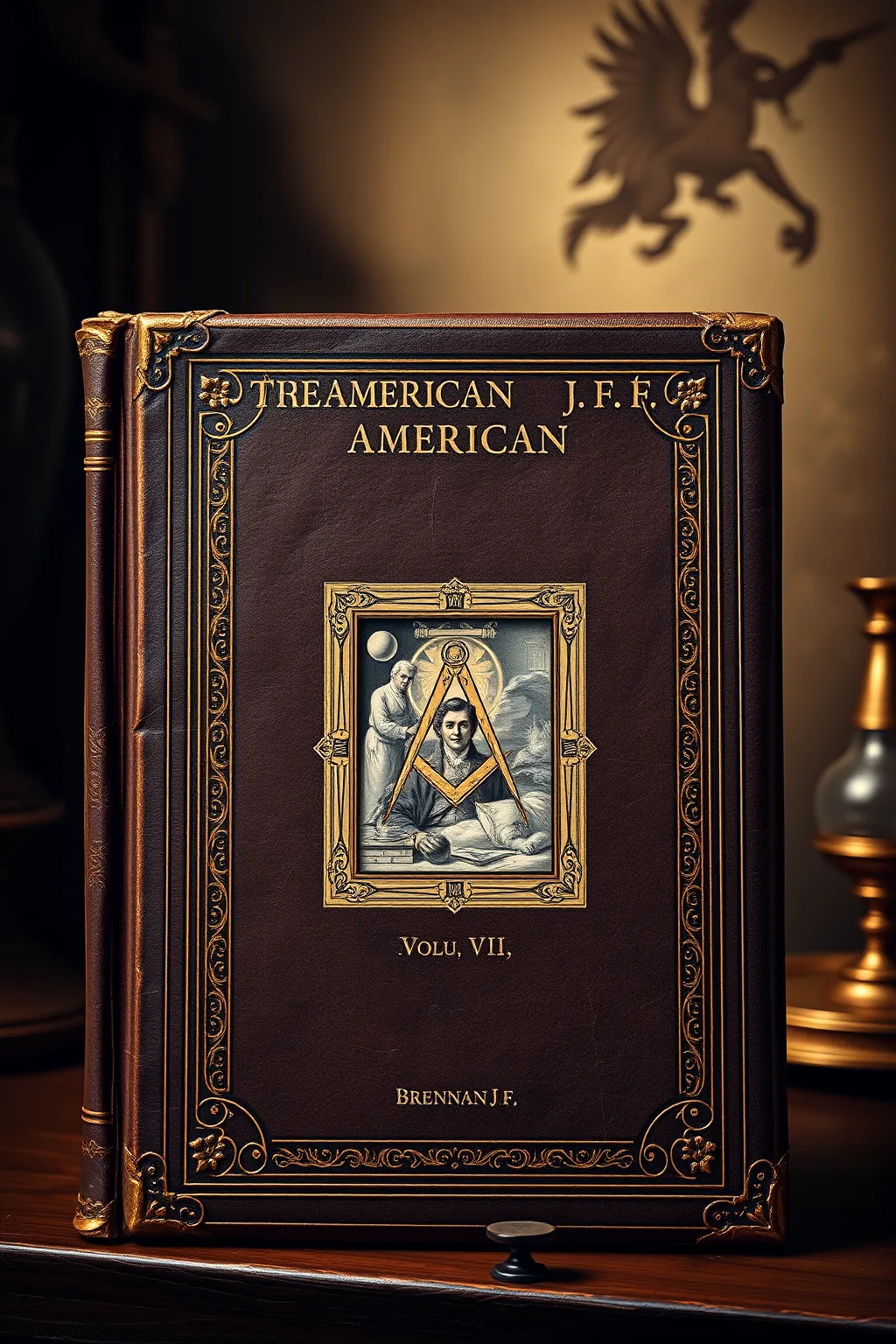 Brennan J F The American Freemason Monthly Magazine Vol VII 1858 — Freemasonry & Secret Societies