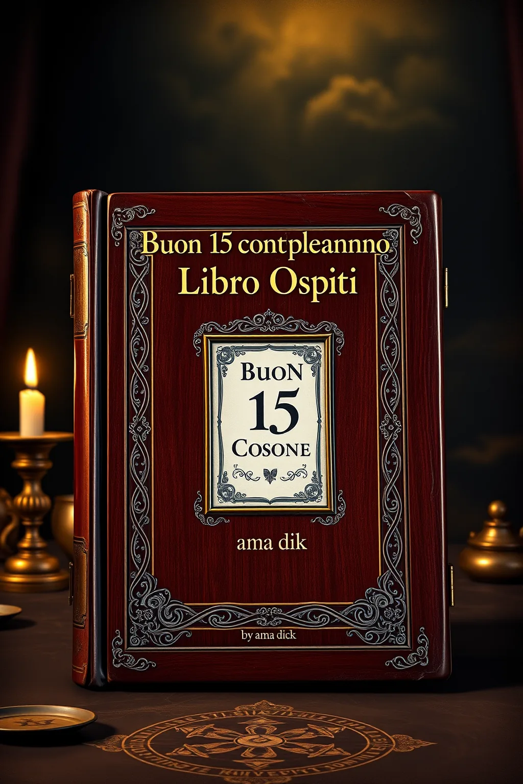 Buon 15 Compleanno Libro Ospiti — Divination & Tarot