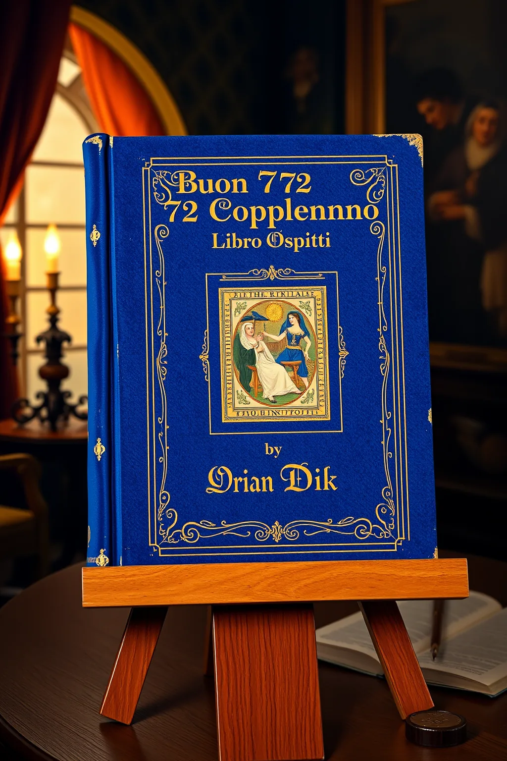 Buon 72 Compleanno Libro Ospiti — Divination & Tarot