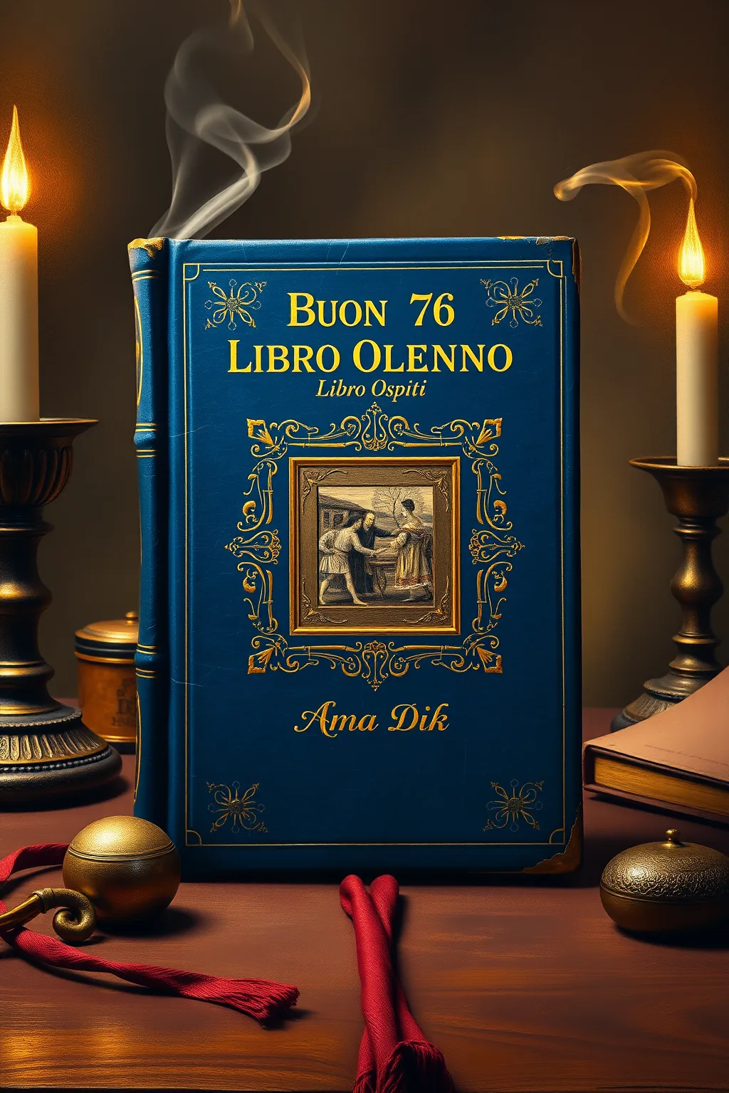 Buon 76 Compleanno Libro Ospiti — Divination & Tarot