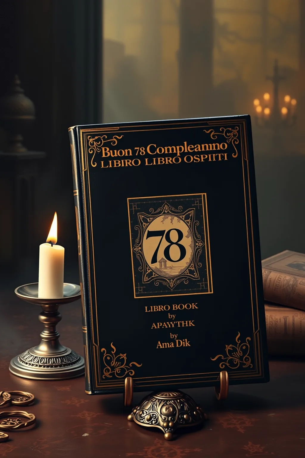 Buon 78 Compleanno Libro Ospiti — Divination & Tarot