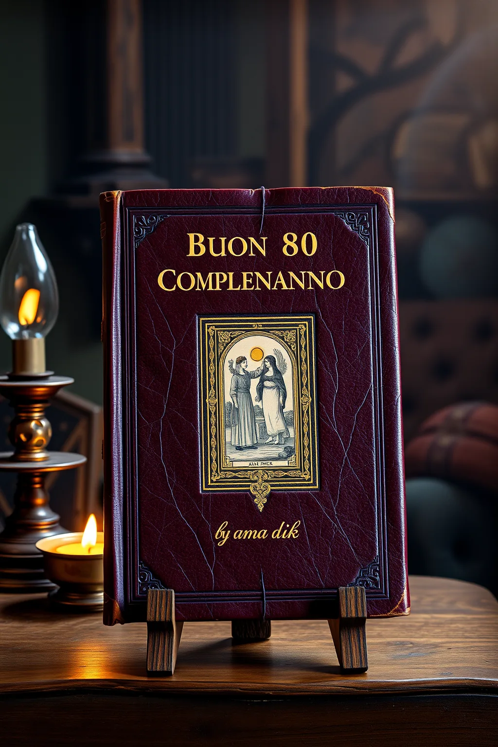 Buon 80 Compleanno Libro Ospiti — Divination & Tarot