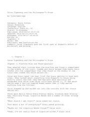 Caisa Tigerberg and the Philosopher's Stone