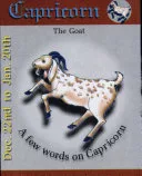 Capricorn — 
