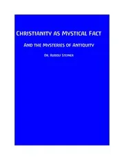 Christianity as Mystical Fact (CW 8)