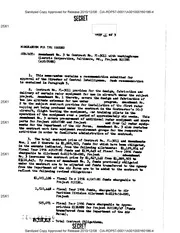 CIA Reading Room cia-rdp57-00011a001000160186-4: AMENDMENT NO. 3 TO CONTRACT NO. FL-3011 WITH WESTINGHOUSE ELECTRIC CORPORATION, BALTIMORE, MD., PROJECT EQUINE (AQUATONE)