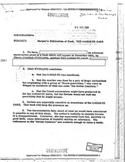 CIA Reading Room cia-rdp88-01350r000200060006-2: HARPER'S PUBLICATION OF BOOK, THE MASARYK CASE