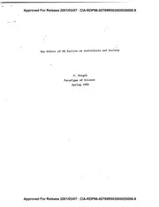 CIA Reading Room cia-rdp96-00789r003000020008-9: THE EFFECT OF PK PARTIES ON INDIVIDUALS AND SOCIETY