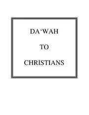 Dawah to Christians
