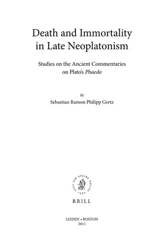 Death and Immortality in Late Neoplatonism — 