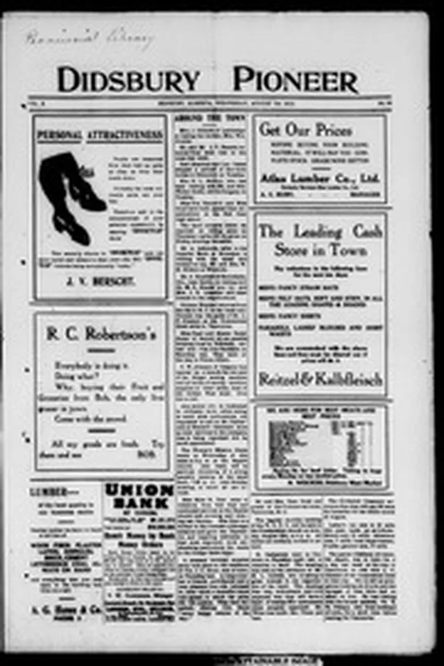 Didsbury pioneer (1912-08-07)