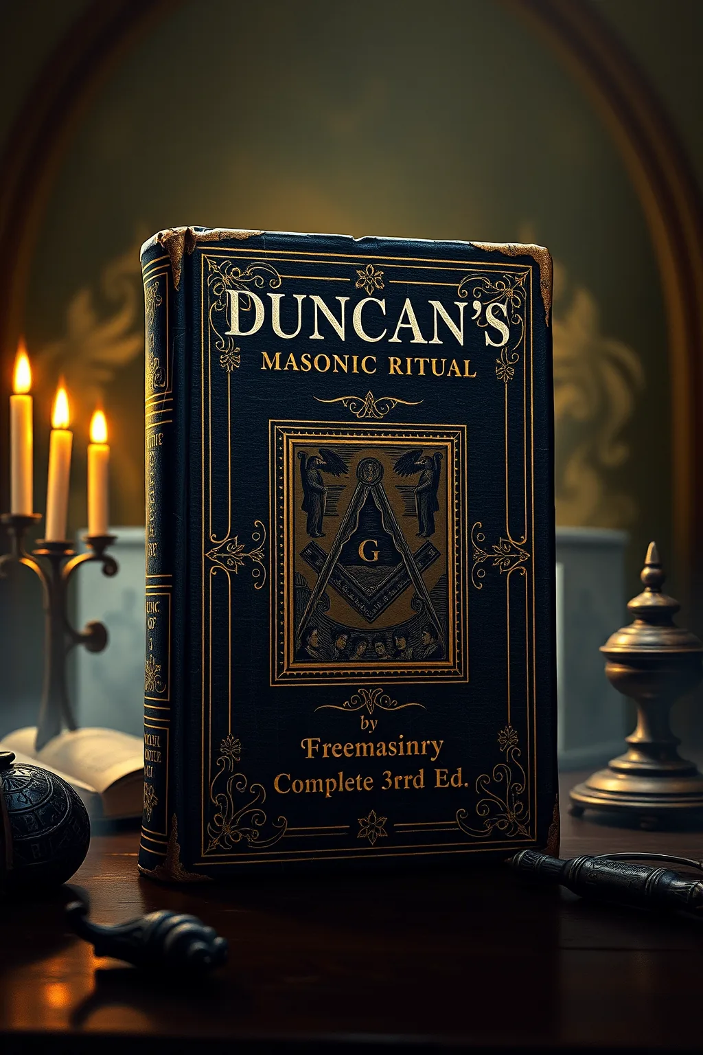 Duncan's Masonic Ritual And Monitor Of Freemasonry Complete 1866 3rd Ed — Freemasonry & Secret Societies