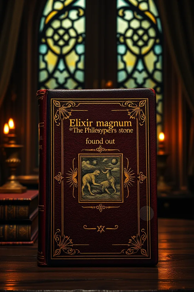 Elixir magnum: the philosophers stone found out.