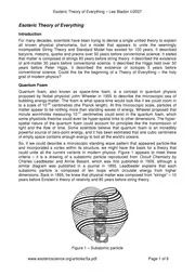 Esoteric Theory of Everything