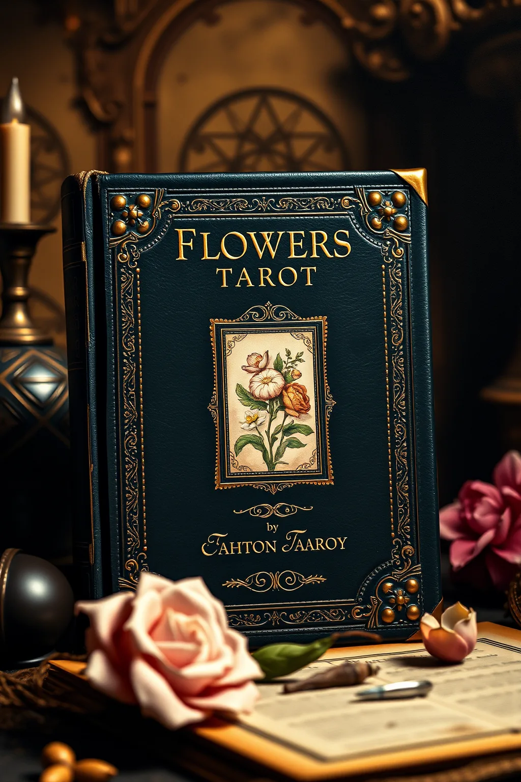 Flowers Tarot Cartomancy Deck — Divination & Tarot
