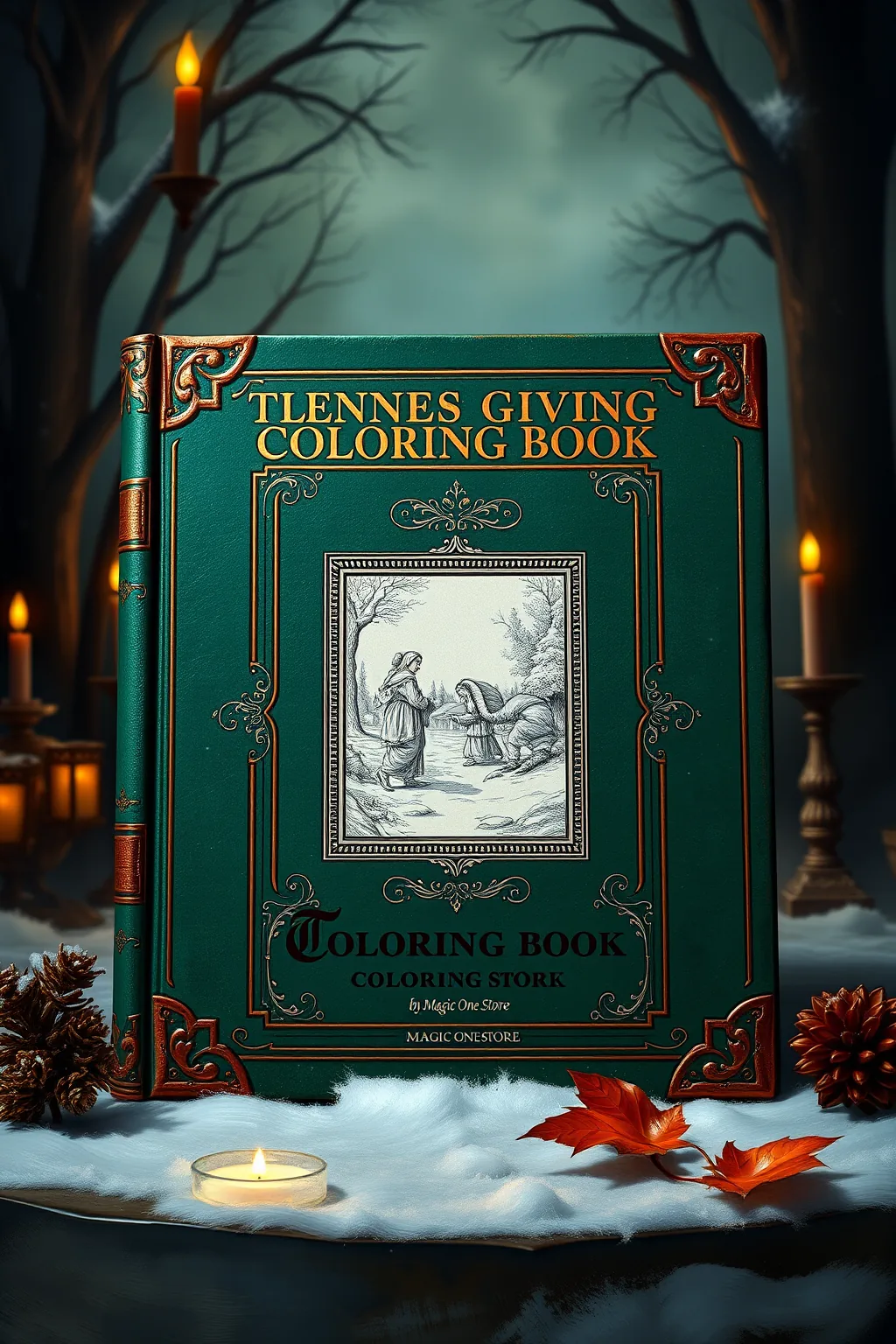 Frozen Thanksgiving Coloring Book