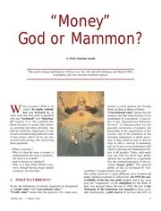 God Or Mammon Rothschilds Central Banking Usury Fiat Money nwo illuminati freemasons