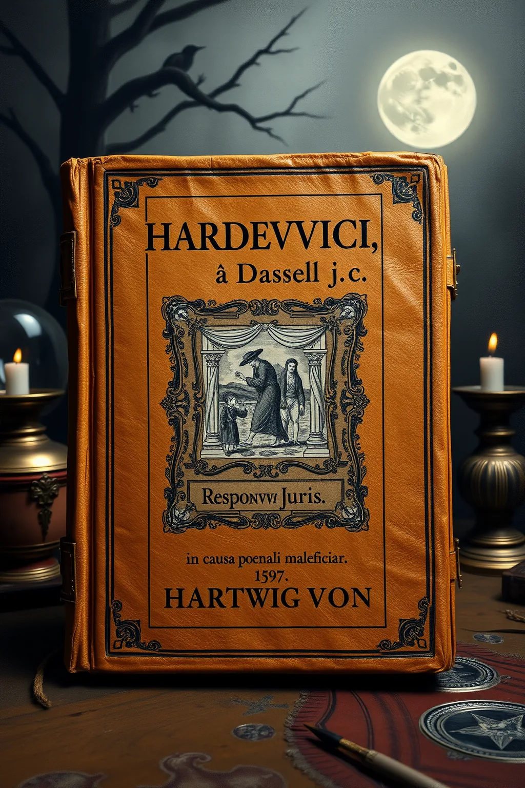 Hardevvici à Dassell j. c. Responsvm juris, in causa poenali maleficarum Vinsiensium. 1597: Iss 247 — Witchcraft & Paganism