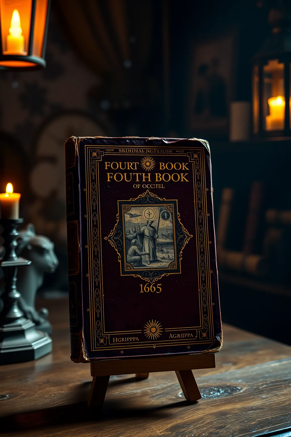 Henricus Cornelius Agrippa his fourth book of occult philosophy. 1665