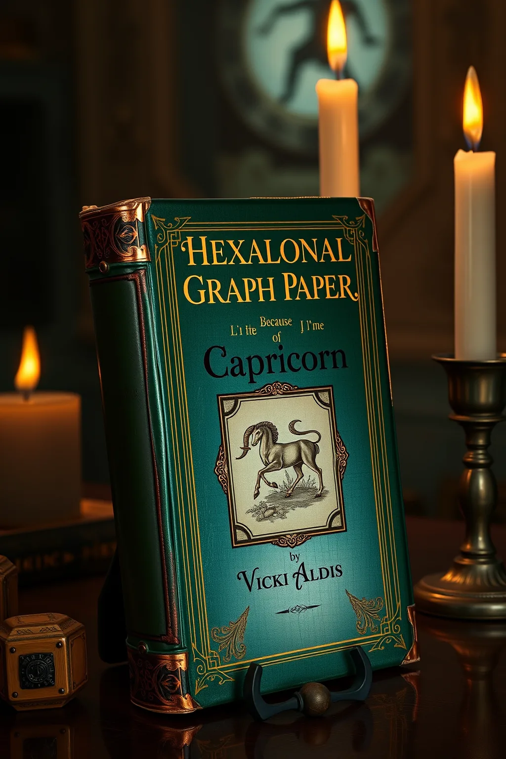 Hexagonal Graph Paper Because I'm a Capricorn ' Zodiac Sign ' Capricorn Birthday — Astrology & Cosmology