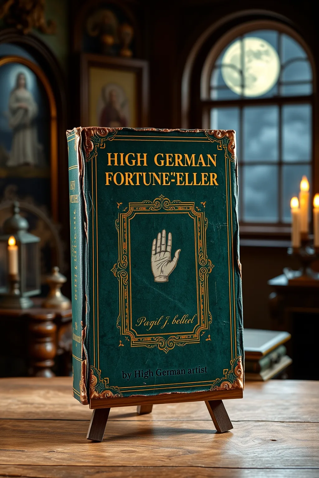 High German fortune-teller, with rules and directions, by which men and women may know their good and bad fortune. To which is added the whole art of palmistry; written by the High German artist. 1800 — Divination & Tarot