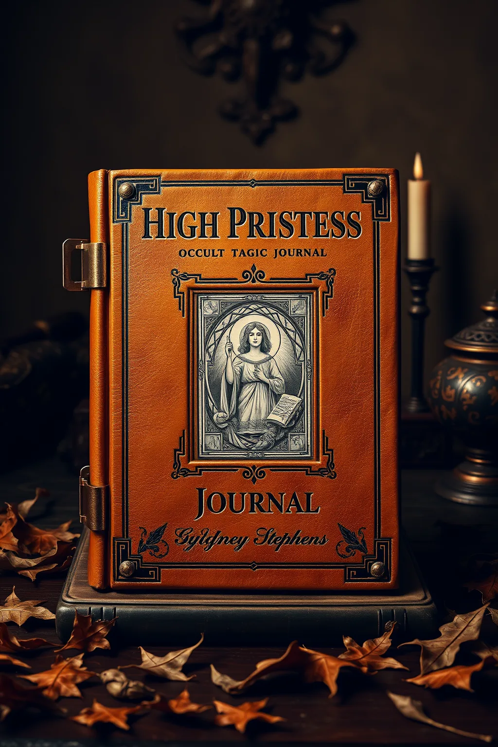 High Priestess Occult Magic Tarot Journal
