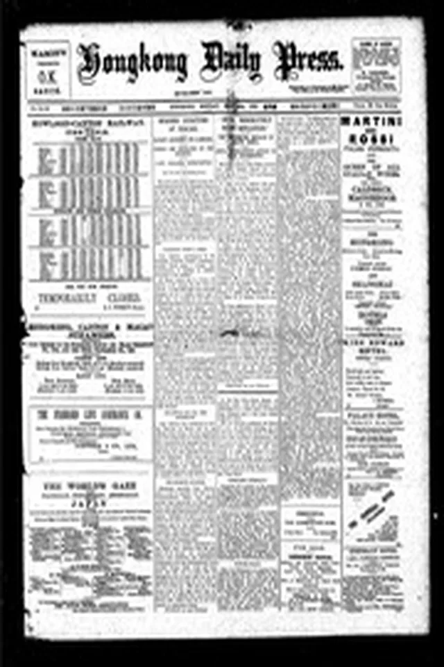 Hong Kong Daily Press 1926-05-03
