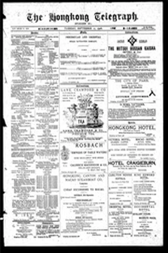 Hong Kong Telegraph 1906-09-11