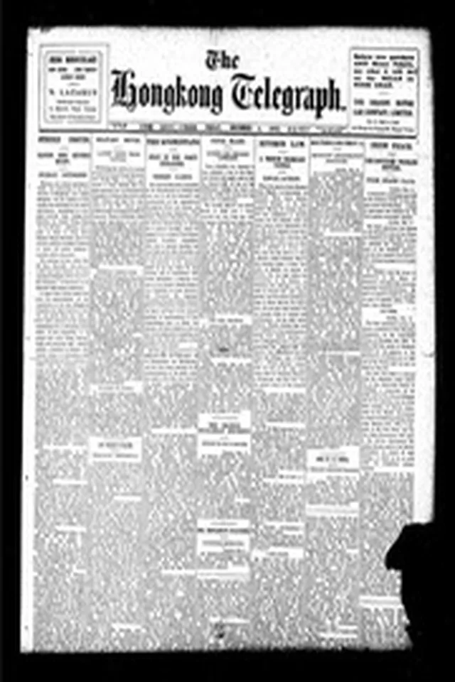 Hong Kong Telegraph 1925-12-04